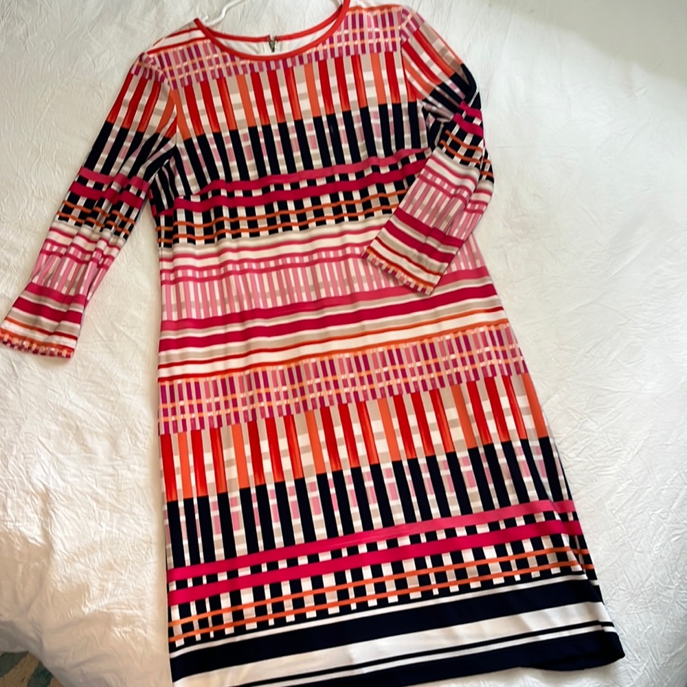 LAST CHANCE Eliza J Geometric Shift Dress